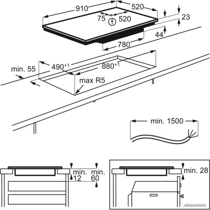 Варочная панель Electrolux EIV9467