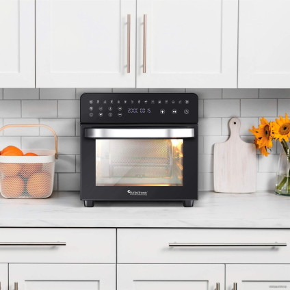 Мини-печь TurboTronic TT-AFO14 (черный/серебристый)