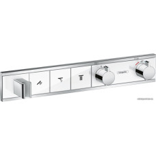 Смеситель Hansgrohe RainSelect 15356400 (белый/хром)