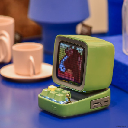 Беспроводная колонка Divoom Ditoo (розовый)