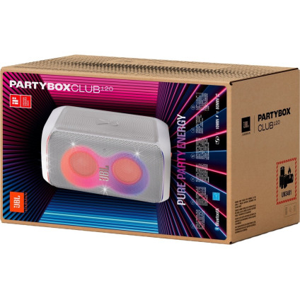 Патибокс JBL PartyBox Club 120 (белый)