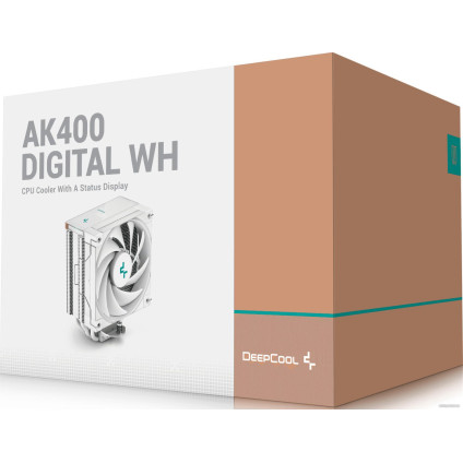 Кулер для процессора DeepCool AK400 Digital WH R-AK400-WHADMN-G