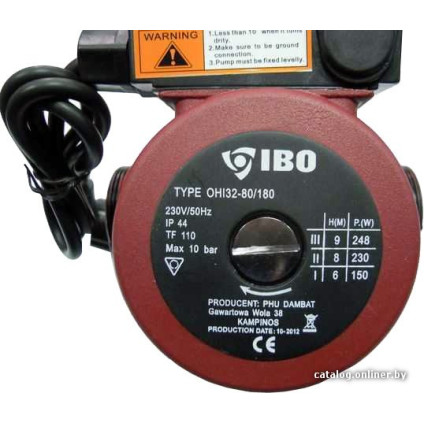 Циркуляционный насос IBO OHI 32-80/180