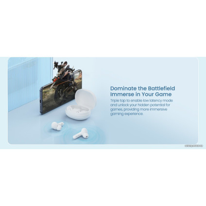 Наушники Haylou MoriPods ANC (белый)