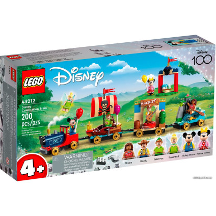 Конструктор LEGO Disney 43212 Праздничный поезд Диснея