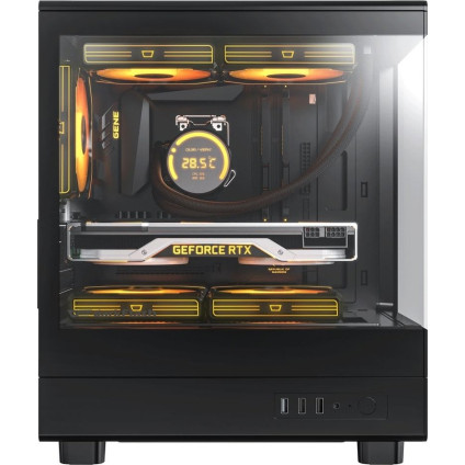 Корпус dark Flash DB330M (черный)