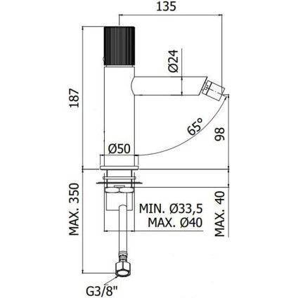 Смеситель Paffoni Jo JO131CR