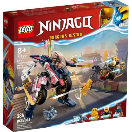 Конструктор LEGO Ninjago 71792 Трансформирующийся мотогонщик Сора