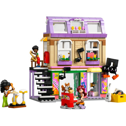 Конструктор LEGO Friends Музыкальный магазин и квартира 42653