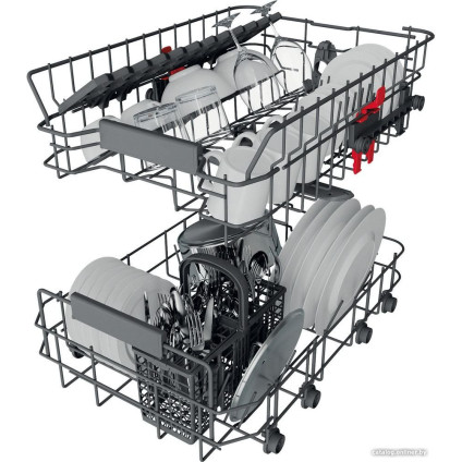 Отдельностоящая посудомоечная машина Whirlpool WSFC 3M27 X