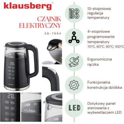 Электрический чайник Klausberg KB-7894