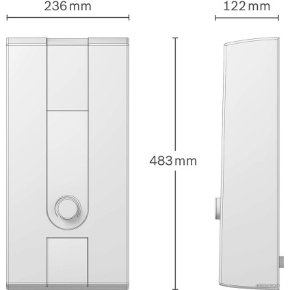 Проточный электрический водонагреватель Bosch TR5000 21/24 EB