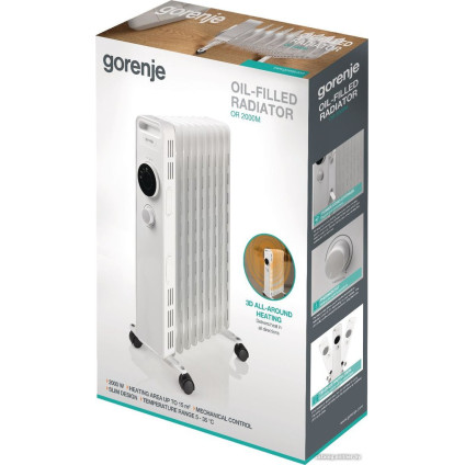 Масляный радиатор Gorenje OR2000M