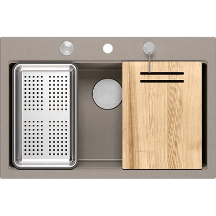 Кухонная мойка Quadron HQM7650U4_BS