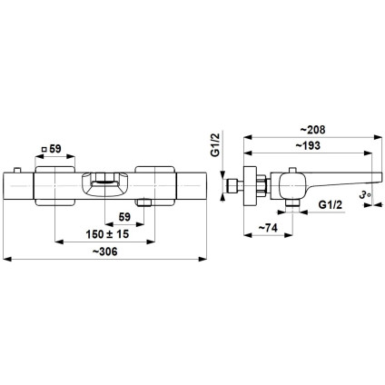 Смеситель KFA Malaga 575401000