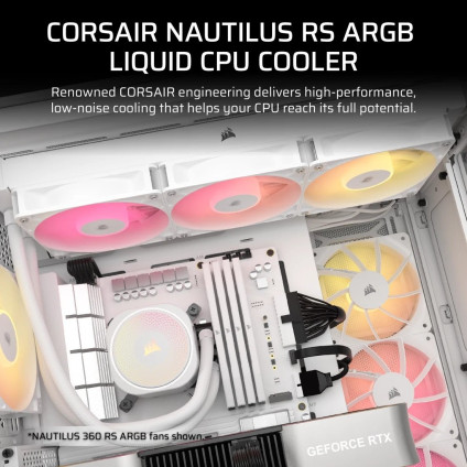 Система жидкостного охлаждения для процессора Corsair Nautilus 240 RS ARGB CW-9060094-WW