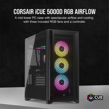 Корпус Corsair iCUE 5000D RGB AirFlow CC-9011242-WW