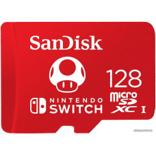 Карта памяти SanDisk Nintendo Switch Licensed Card Super Mario Edition microSDXC 128GB SDSQXAO-128G-GNCZN