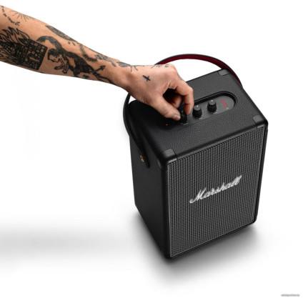 Беспроводная колонка Marshall Tufton (черный/латунь)