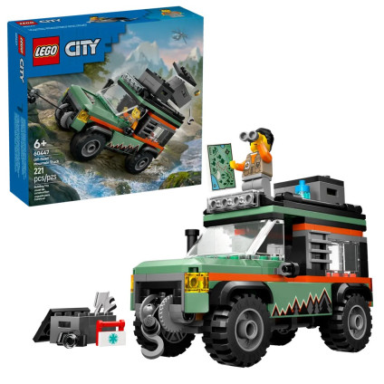 Конструктор LEGO City Горный внедорожник 4x4 60447