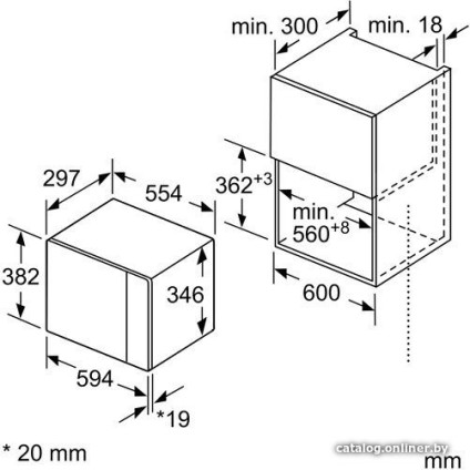 Микроволновая печь Bosch BFL524MS0