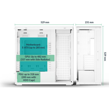 Корпус Arctic Xtender ACPCC00014A