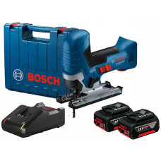 Электролобзик Bosch GST 185-LI Professional 06015B2022 (с 2-мя АКБ, кейс)