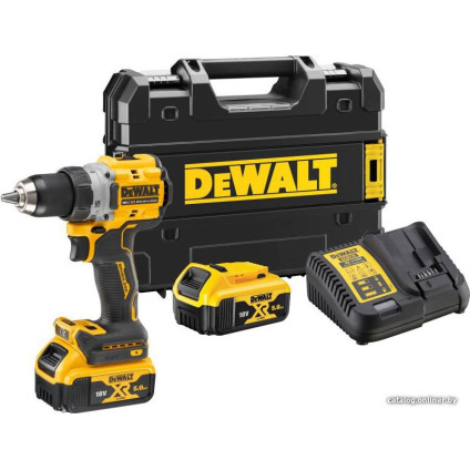 Дрель-шуруповерт DeWalt DCD800P2T (с 2-мя АКБ, кейс)