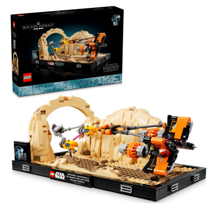 Конструктор LEGO Star Wars 75380 Диорама Мос Эспа Подрас
