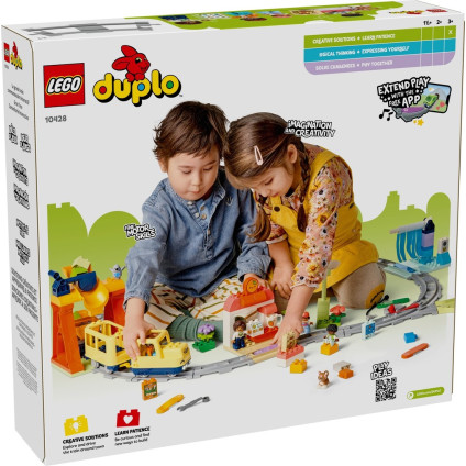 Конструктор LEGO Duplo 10428 Большой интерактивный общественный поезд