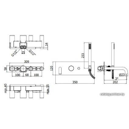 Смеситель Paffoni Jo JO001CR