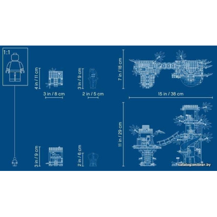 Конструктор LEGO Friends 41424 Джунгли: штаб спасателей