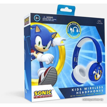 Наушники OTL Technologies SEGA Sonic the Hedgehog Kids Wireless SH0985