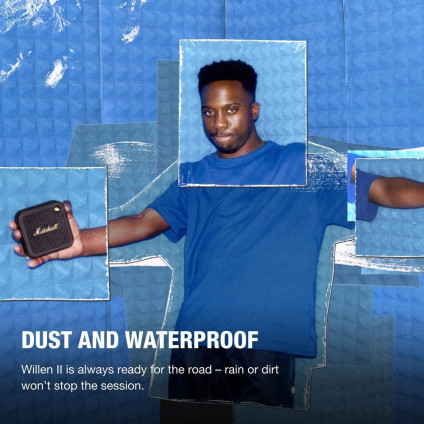 Беспроводная колонка Marshall Willen II (черный/латунь)