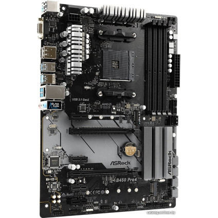 Материнская плата ASRock B450 Pro4