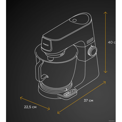 Кухонная машина Kenwood Titanium Chef Baker XL KVL85.004SI