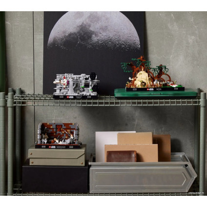 Конструктор LEGO Star Wars 75329 Диорама Бег по траншеям Звезды Смерти