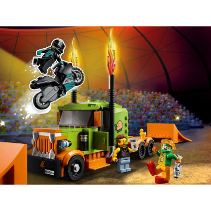 Конструктор LEGO City Stuntz 60294 Грузовик для шоу каскадеров