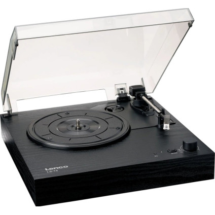 Виниловый проигрыватель Lenco LS-15 (черный)