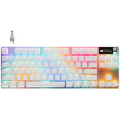 Клавиатура SteelSeries Apex Pro TKL Gen 3 (белый, нет кириллицы)