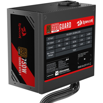 Блок питания Redragon Guard 750W GC-GU03P