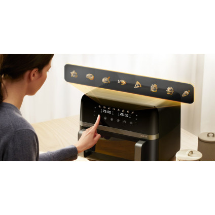 Аэрогриль (аэрофритюрница) Mova AeroChef FD20 Pro (черный)