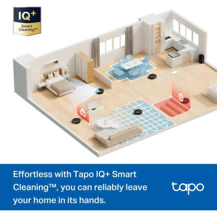 Робот-пылесос TP-Link Tapo RV30 Max Plus (черный)