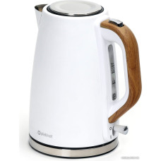 Электрический чайник Platinet Velvet Wooden (белый)