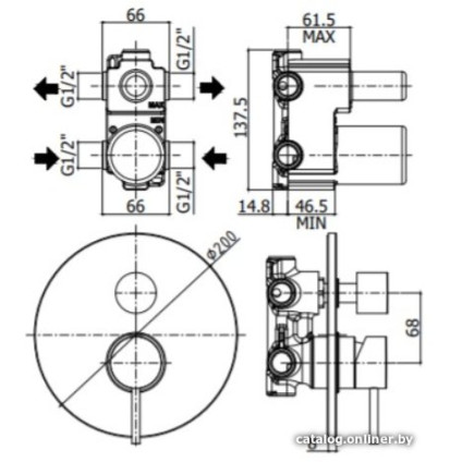 Смеситель Paffoni LIG018HG