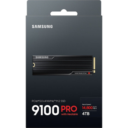 SSD Samsung 9100 Pro с радиатором 4TB MZ-VAP4T0CW