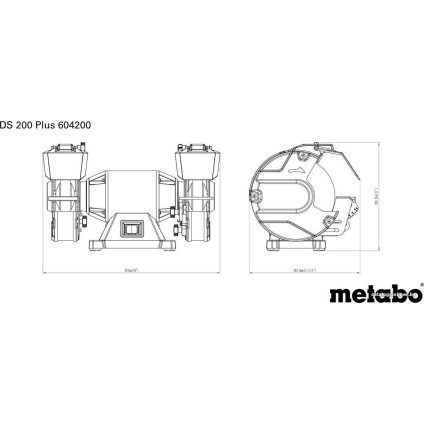 Заточный станок Metabo DS 200 PLUS 604200000
