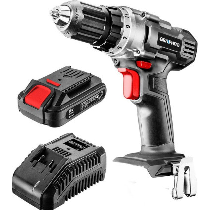 Дрель-шуруповерт GRAPHITE 58G000-SET1 (с 1-им АКБ)