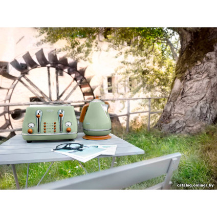 Электрический чайник DeLonghi KBOV 2001.GR