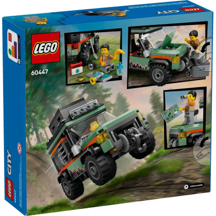 Конструктор LEGO City Горный внедорожник 4x4 60447